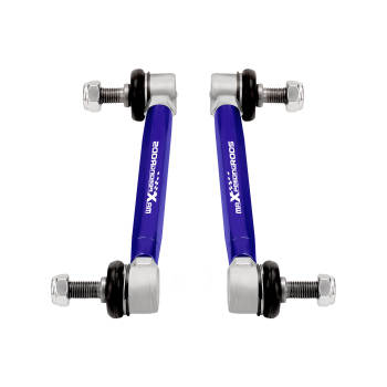 2x Adjustable Front Stabilizer End Links compatible for Tesla model 3 / model Y 2017-2022
