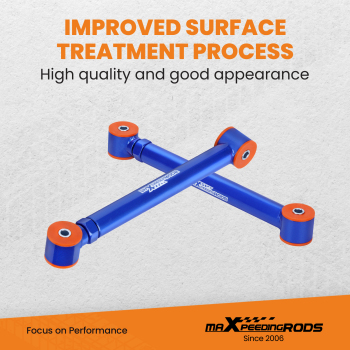 2x RHLH Lower Rear Adjustable Control Arms compatible pour Jeep Grand Cherokee WJ 2004