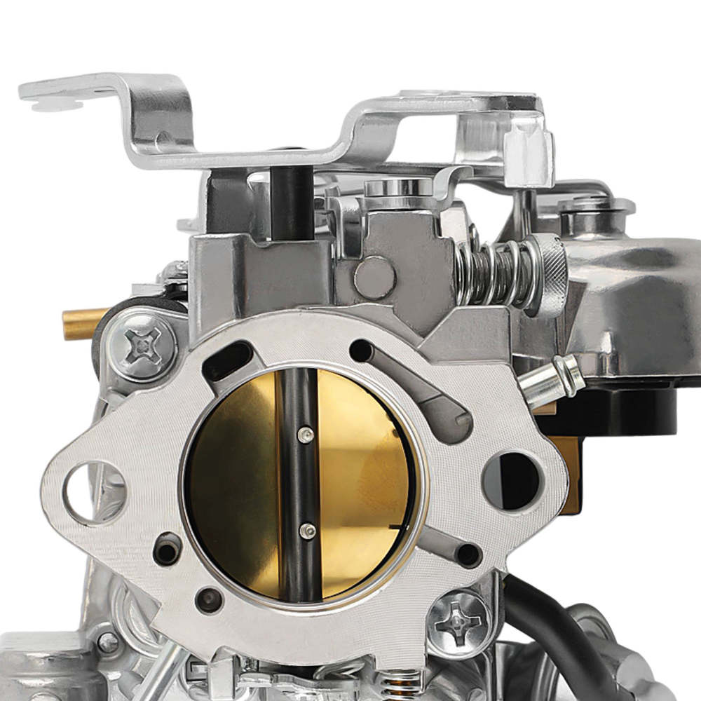 Carburateur de baril compatible pour Chevrolet Chevy compatible pour les moteurs compatible pour GMC L6 4.1L 250 4.8L 292 moteur avec thermostat de starter 7043014 7043017