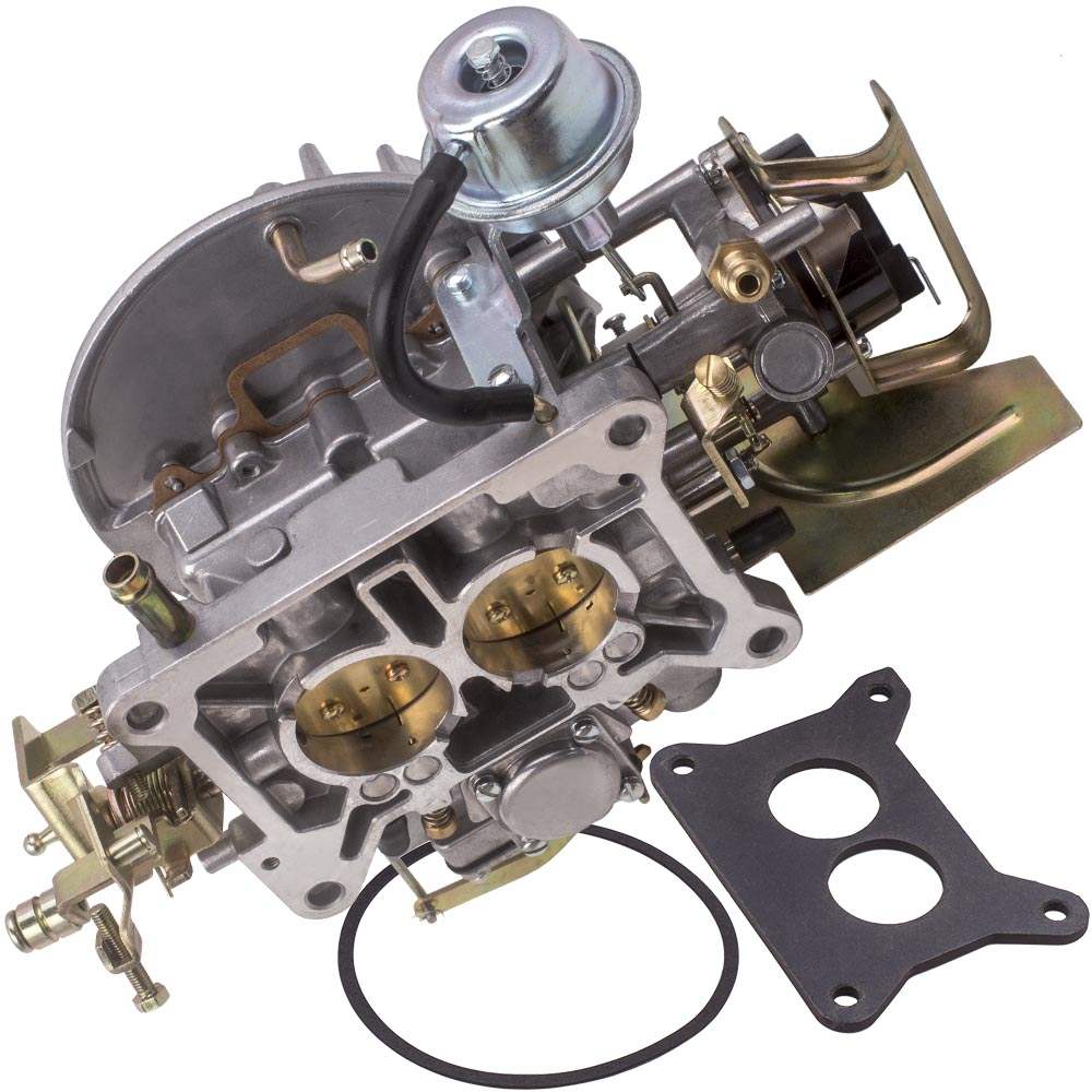 2-Barrel Carburetor Carb 2100 A800 compatible for Ford 289 302 351 Cu compatible for Jeep 360 Engine