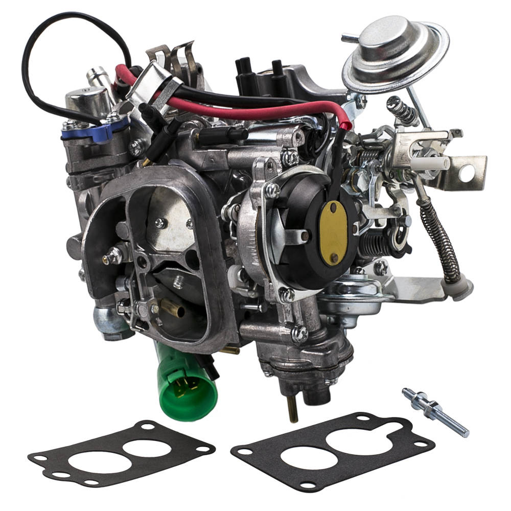 Carburetor compatible for Toyota 2 barrel 22R 1984 W/Green Round Plug ...