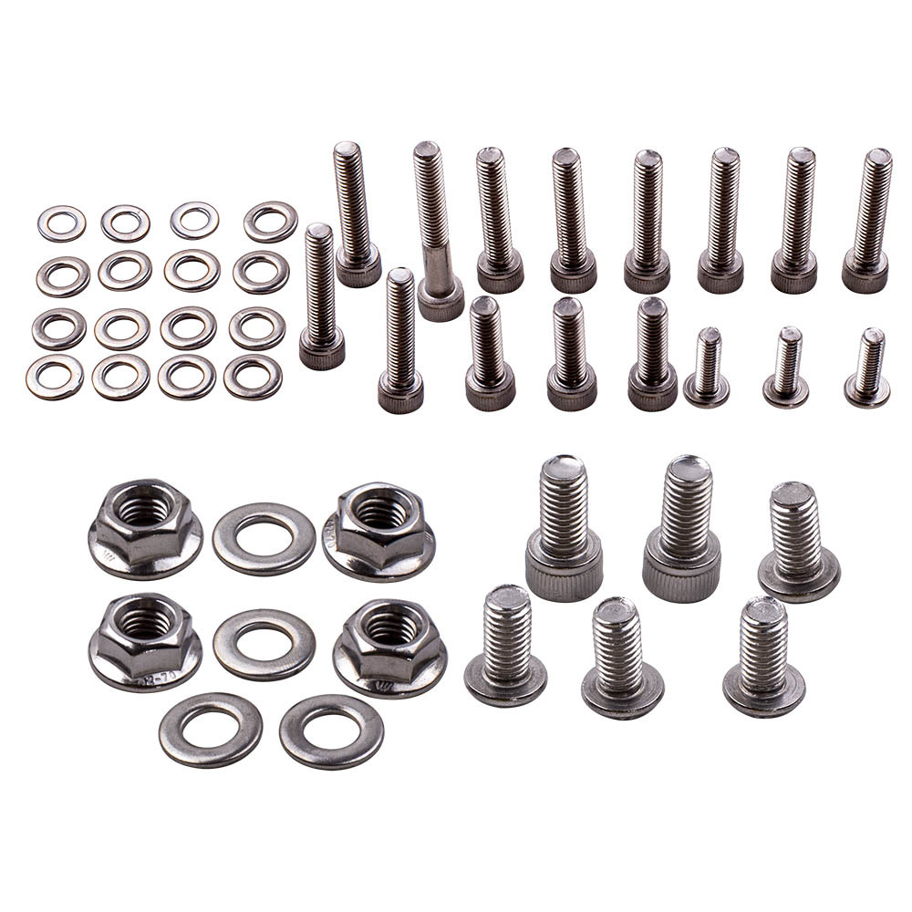 Compatible for YAMAHA YFZ350 Banshee Stainless Steel ATV Bolt Screw Kit SET New