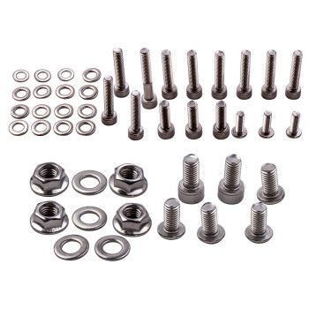 Compatible for YAMAHA YFZ350 Banshee Stainless Steel ATV Bolt Screw Kit SET New