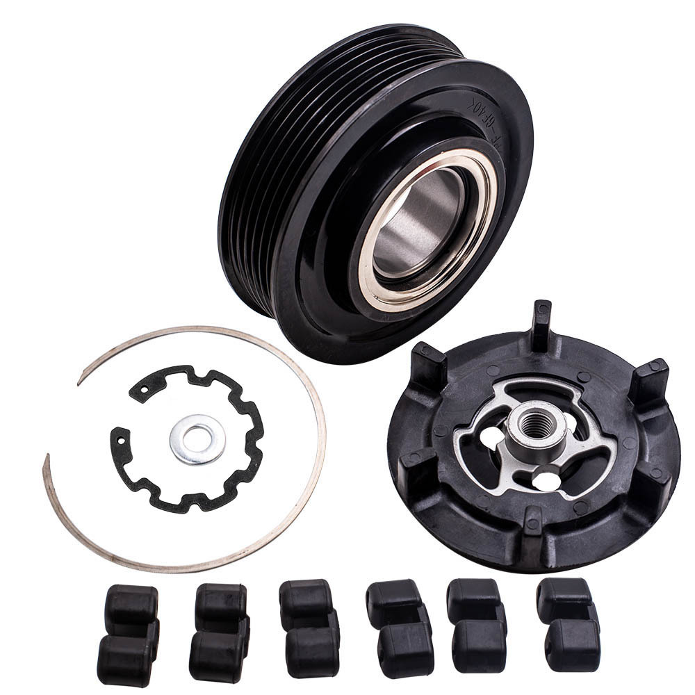 Compatible for Audi A4 A6 A8 Clutch Pulley Air Conditioning Compressor ACC6SEU14C