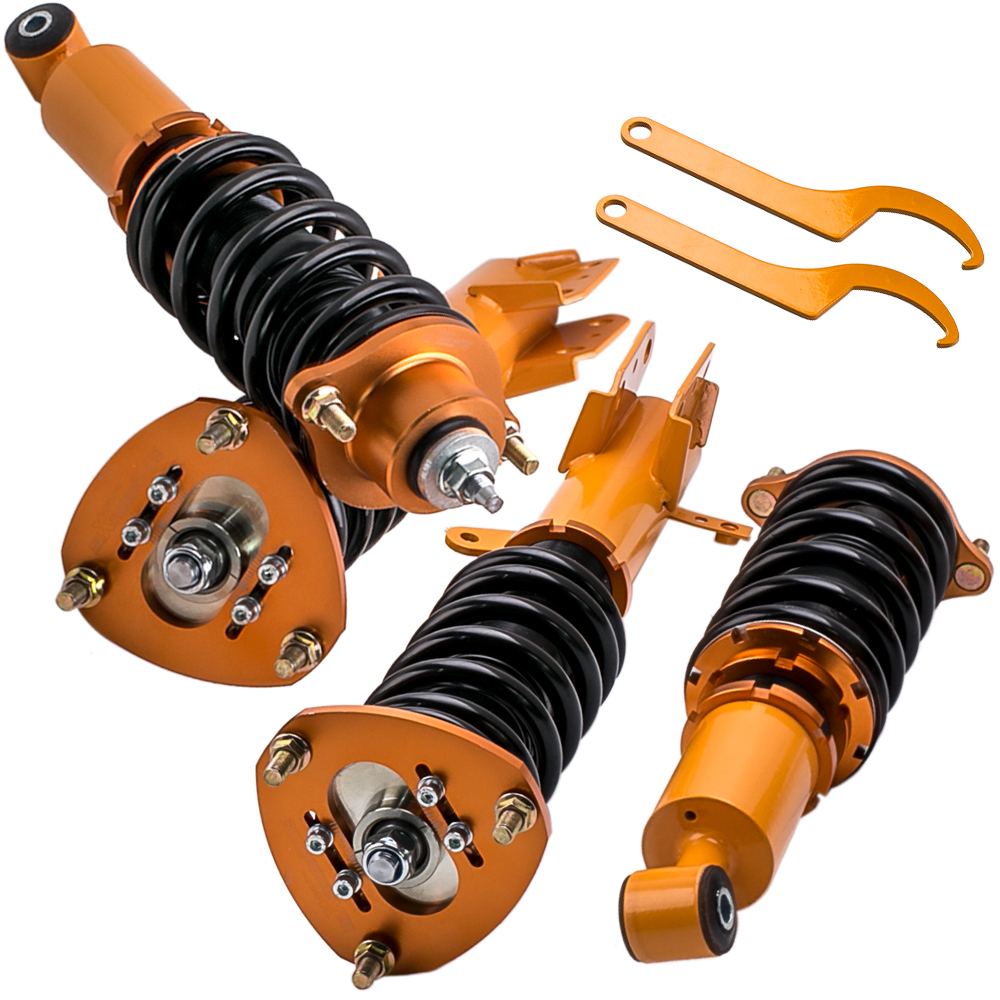 Coilover compatibile per Dodge Caliberet compatibile per 2007-2012 Absorber Struts ammortizzatori Coil Lowering Kit