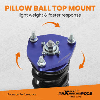 2001 - 2005 compatible for Honda Civic EM2 2001 2002 2003 2004 2005 Strut Spring Complete Coilovers Lowering Kit