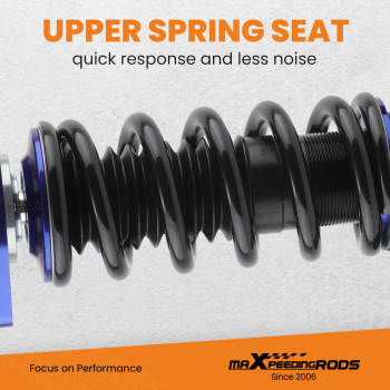 2001 - 2005 compatible for Honda Civic EM2 2001 2002 2003 2004 2005 Strut Spring Complete Coilovers Lowering Kit