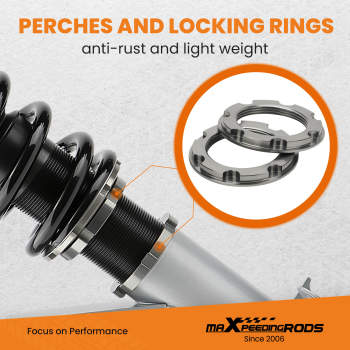 2001 - 2005 compatible for Honda CIVIC EM2 Shock Absorbers Adjustable Damper Coilovers High Performance Lowering Kit