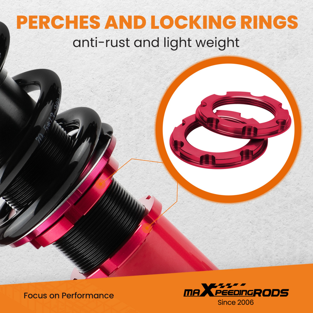 2001 - 2005 compatible for Honda Civic EM2 2001 2002 2003 2004 2005 Adjustable Damper Shock Struts Kits Coilovers Lowering Kit