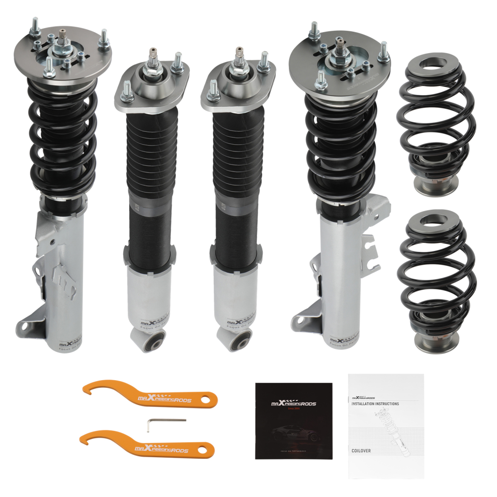 Maxpeedingrods Racing Damper Coilover Shock absorber Kit compatible for BMW 3-Series E36 sedan/coupe/Convertible/Touring lowering kit