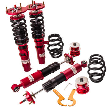 Height And Damper Adjustable Coilover Suspension Kit For BMW E46 3 Series 1998-2006 320i 323i