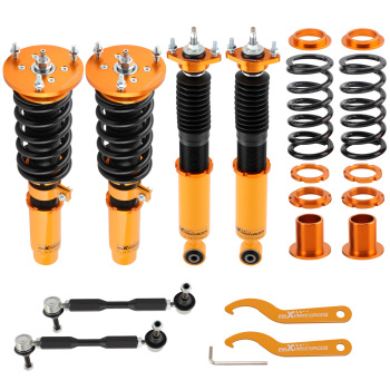 Upgrade Coilover Spring Shock Struts compatible for BMW Z4 E85 Roadster + Coupe Lowering Kit