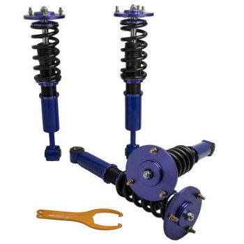 4x Air to Coil Spring Struts Suspension Conversion Kit compatible for Ford Expedition 03-06 lowering kit