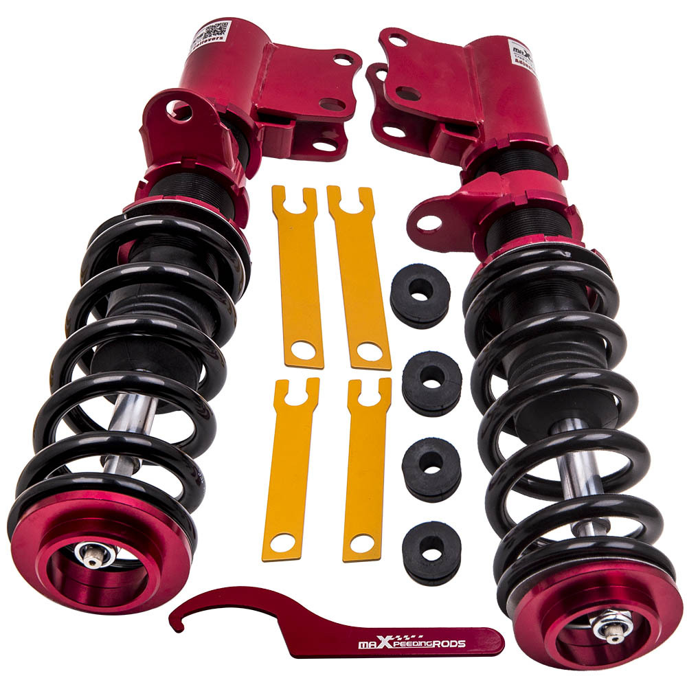 2x Adjustable Front Coilover compatible for Holden Commodore VT VX VY VZ 97-07 Coilovers Lowering Kit