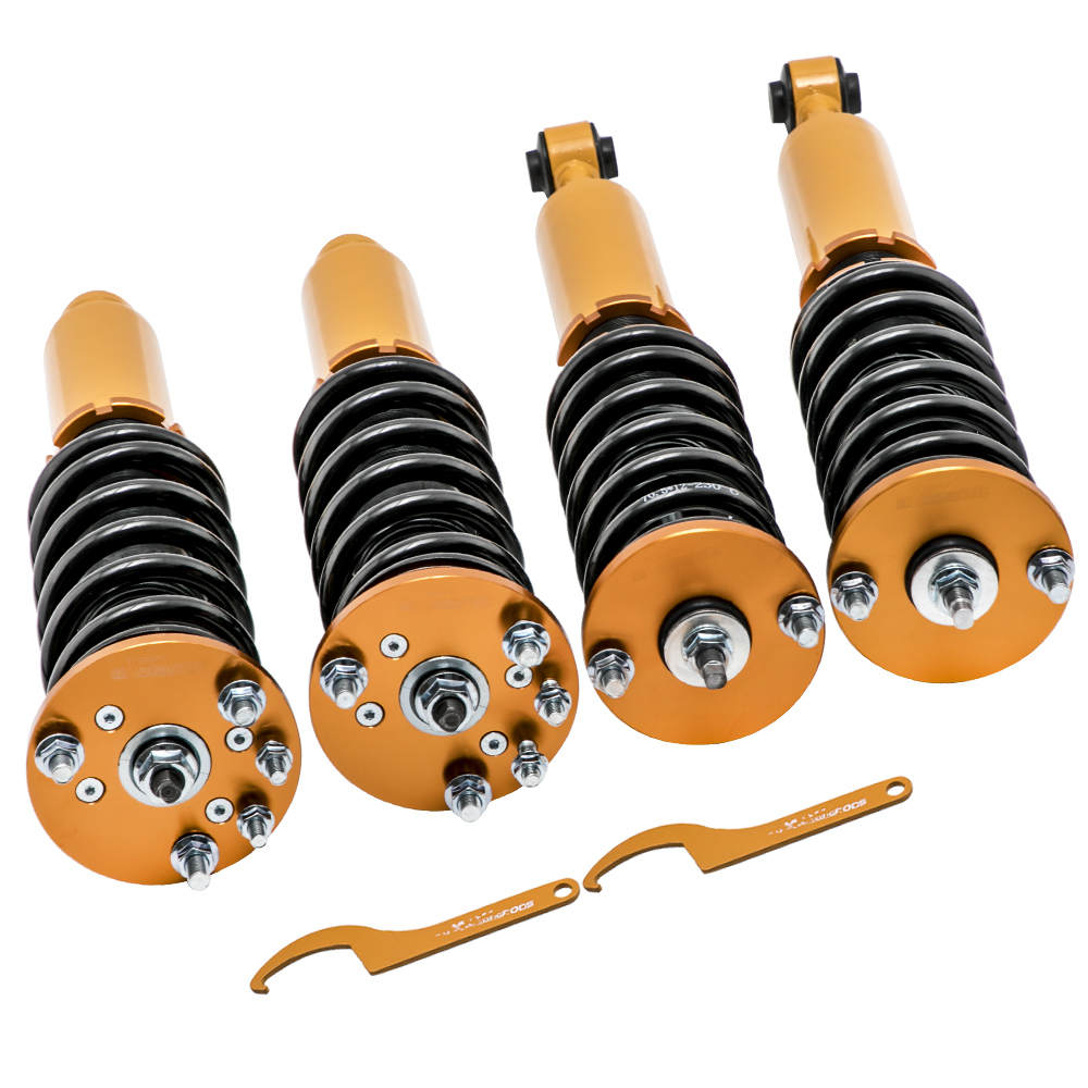 Maxpeedingrods Full Coilover Suspension Lowering Kits compatible for Honda Accord 2003-2007