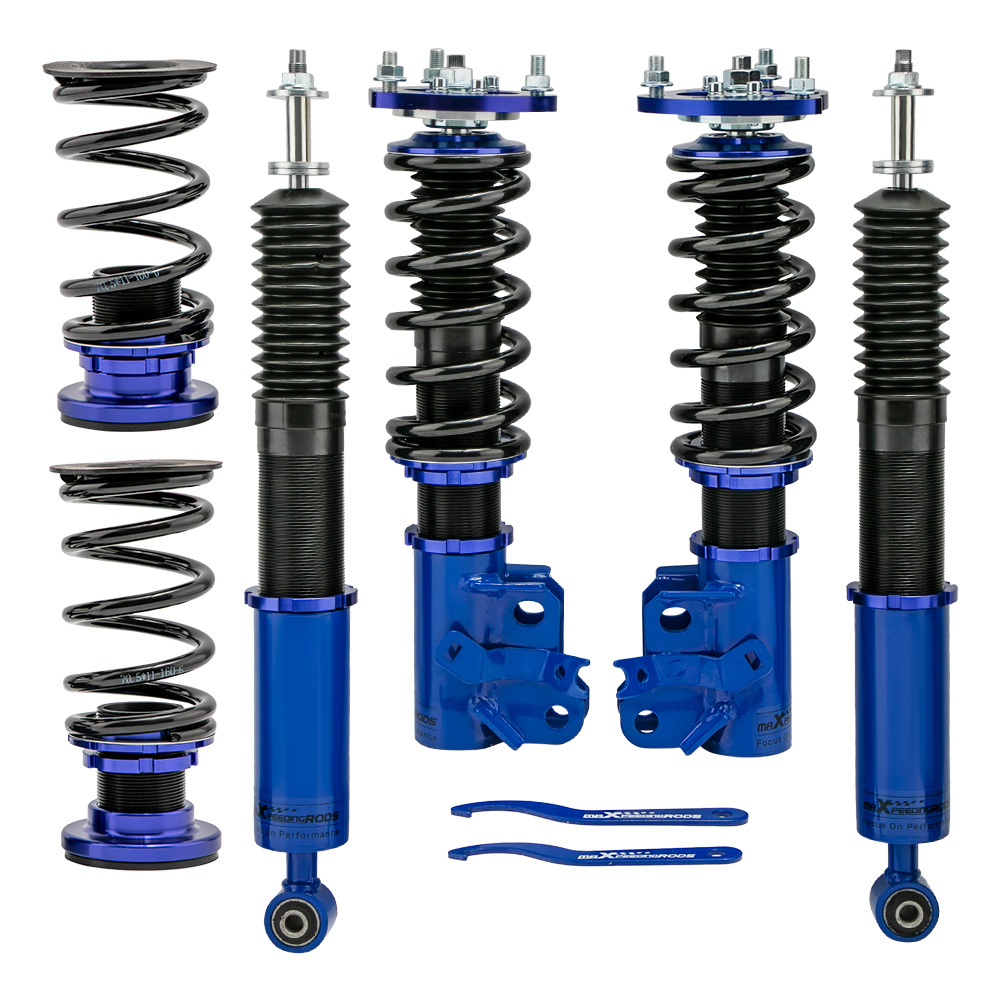 Compatible for Honda CivicSi 2006-2011 Maxpeedingrods Shock Absorbers Front and Rear Coilover Suspension Kit lowering kit
