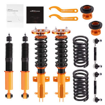 Coilovers Kits compatible for Ford Mustang 2005-2014 Adjustable Height Mounts Struts Lowering Kit