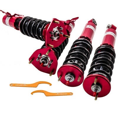 Amortiguador de fuerza ajustable Coilovers compatible para NISSAN Silvia S13 180SX 240SX Amortiguador de fuerza ajustable Coilovers compatible para NISSAN Silvia S13 180SX 240SX
