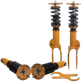 Coilovers Kit compatible for Porsche Cayenne 2002-2010 Adj. Height Coil ShocksStruts lowering kit