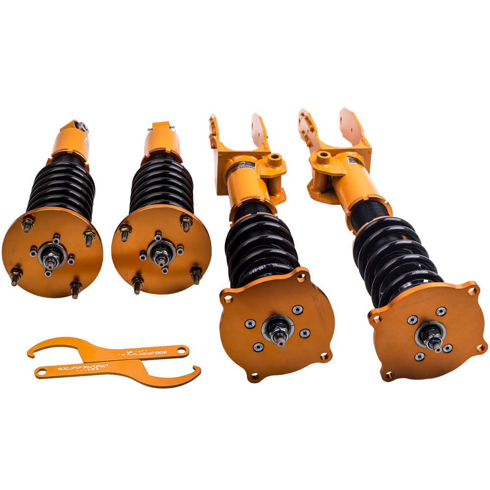 24-Step Adjastable Damper Coilover Suspension compatible para Porsche Cayenne 2002-2010 957