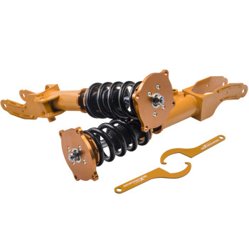 2pcs Combines Filetes compatible pour Porsche Cayenne 02-10 Amortisseur Suspension Springkit d'abaissement