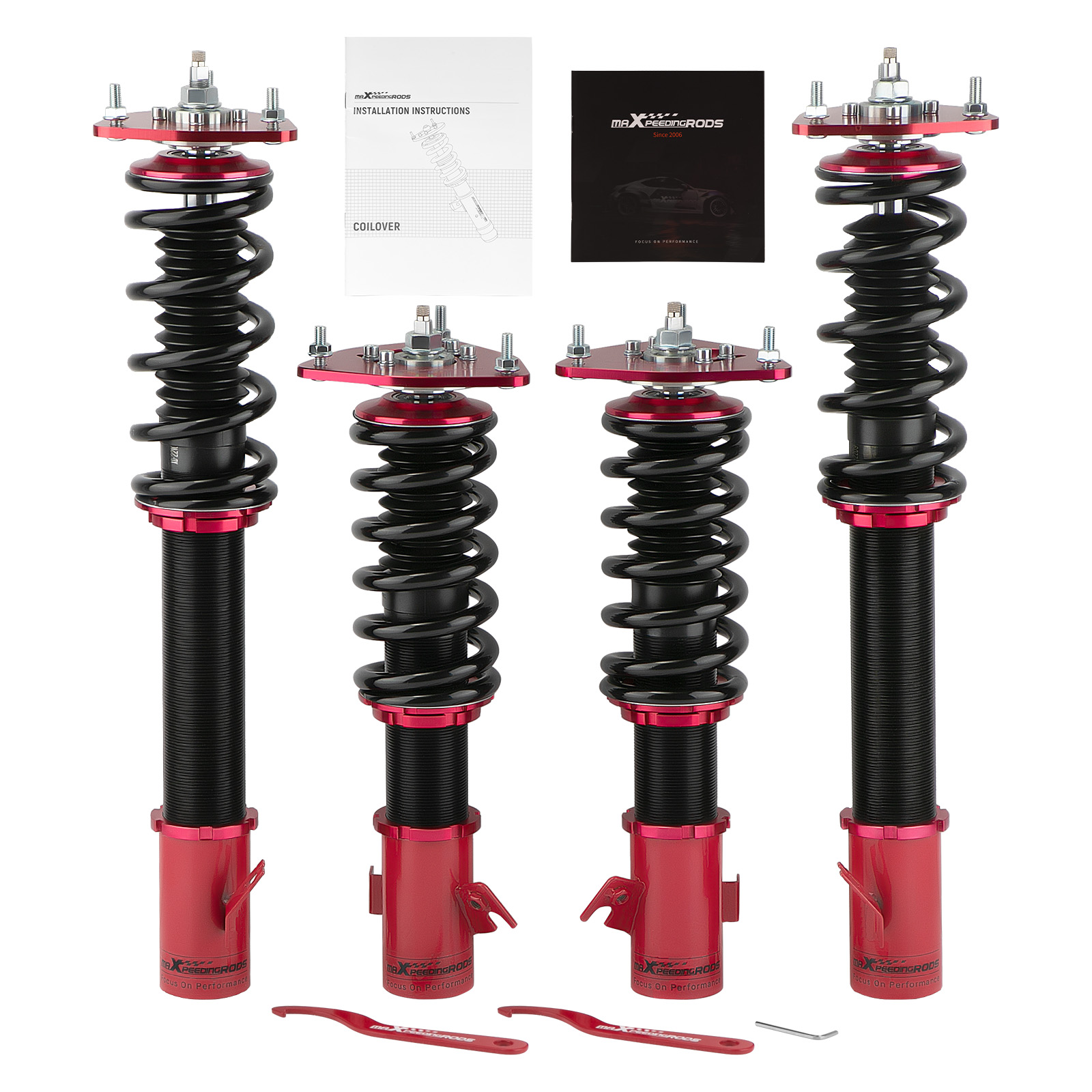 Coilovers suspension kit compatible for Subaru Impreza 2002 - 2007 GDB 04  STI Shocks Damper Adjustable