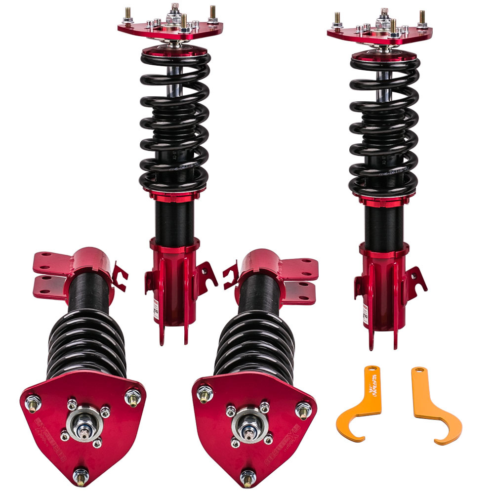 Adjustable Coilovers compatible for Subaru Impreza WRX STI 2000-2004 GDB Suspension Spring