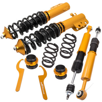 Coilovers Kits compatible for Toyota Yari Sedan / Vois 2013 + Adj Damper Shocks Absorbers lowering kit