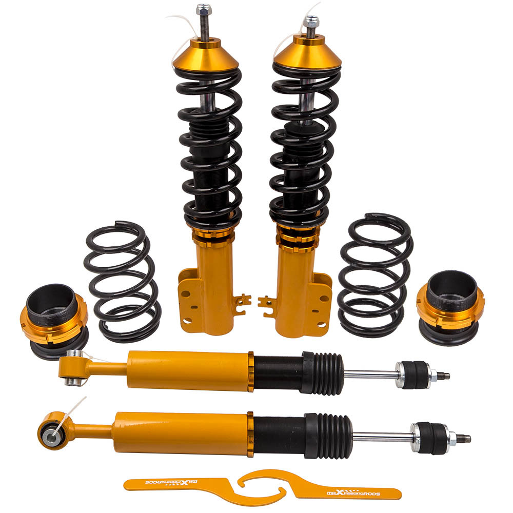 Coilovers Kits compatible for Toyota Yari Sedan / Vois 2013 + Adj Damper Shocks Absorbers lowering kit