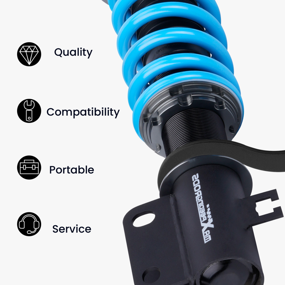 pair Stainless Coilover C spanners spanner drift, racing Coilover Spanner Tool Lowering Kit