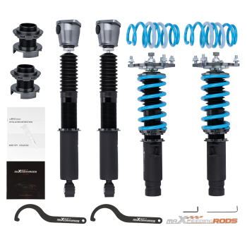 T6 advanced series 24 Ways Adjustable Damper Coilovers compatible for Honda Civic hatchback (FK) 2016-2021 52mm clamp diameter Lowering Kit