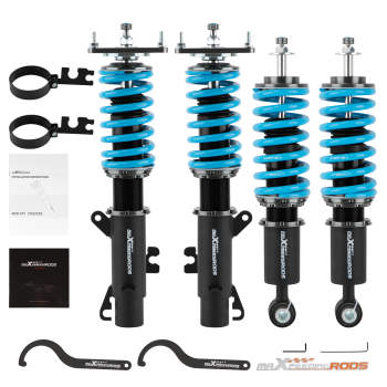 Upgraded maXpeedingrods T6 Advanced Series Coilovers compatible for Mini Cooper R50 R53 R52 2001-06 Adjustable Lowering Kit