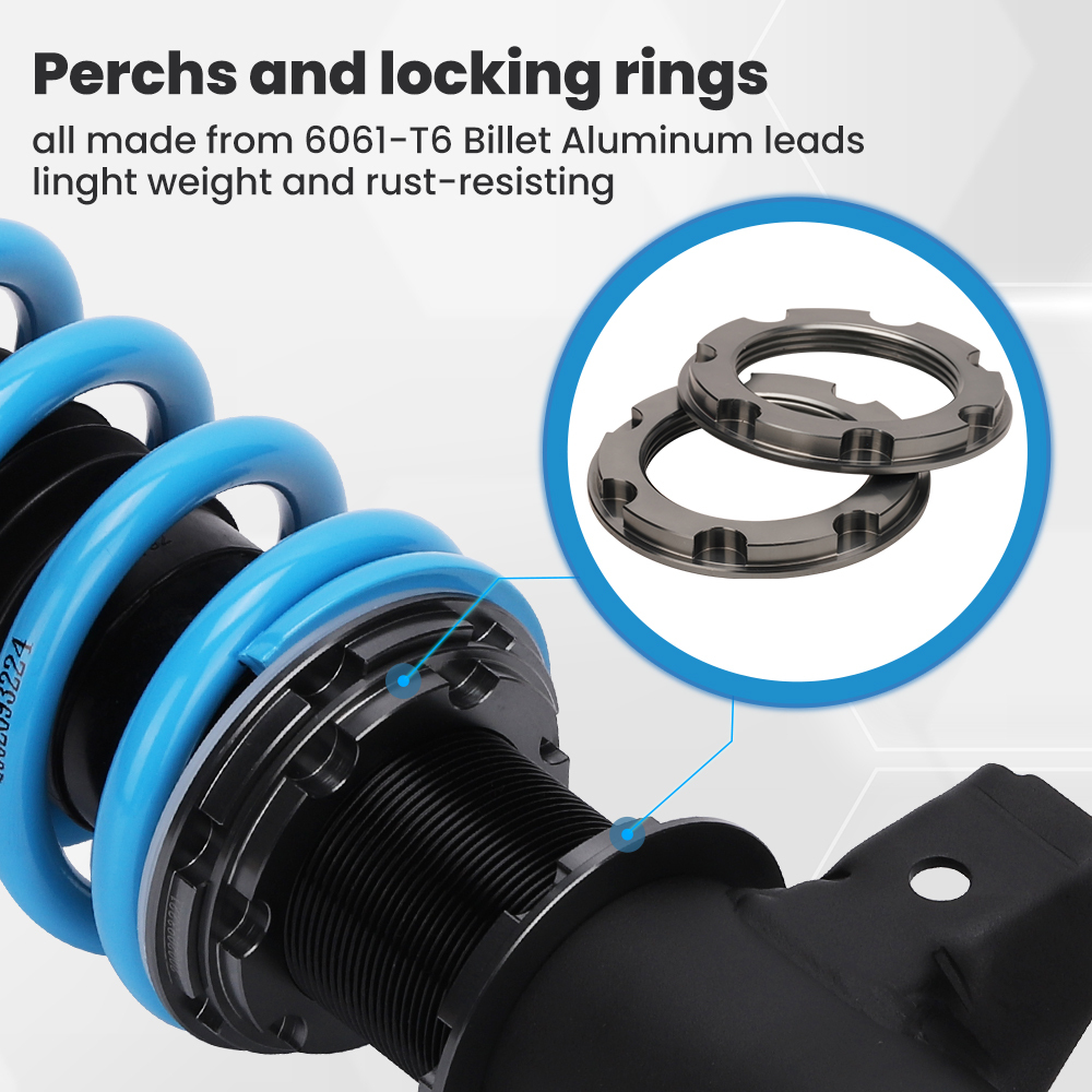 Amortiguador ajustable Coilover Coilovers Compatible Para BMW E36 M3 3 Series Suspensión Struts