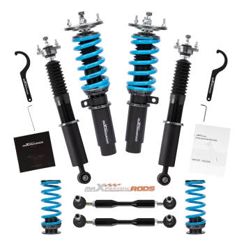 T6 Advanced Series Coilovers compatible for BMW Z4 Roadster E85 Coupe E86 Lowering Suspension Kit Lowering Kit