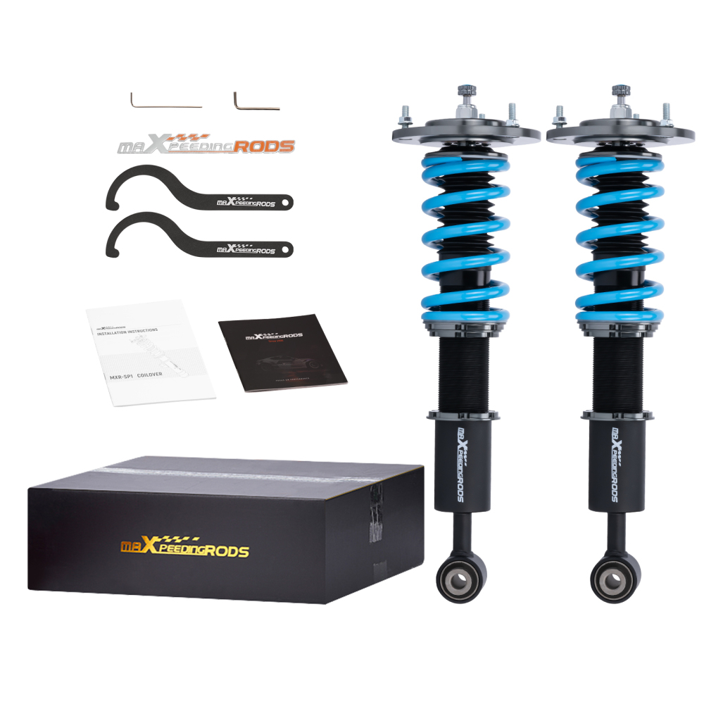 Maxpeedingrods Rear 24 Ways Adj. Coilover Compatible For Ford Explorer 2002-2005 lowering kit