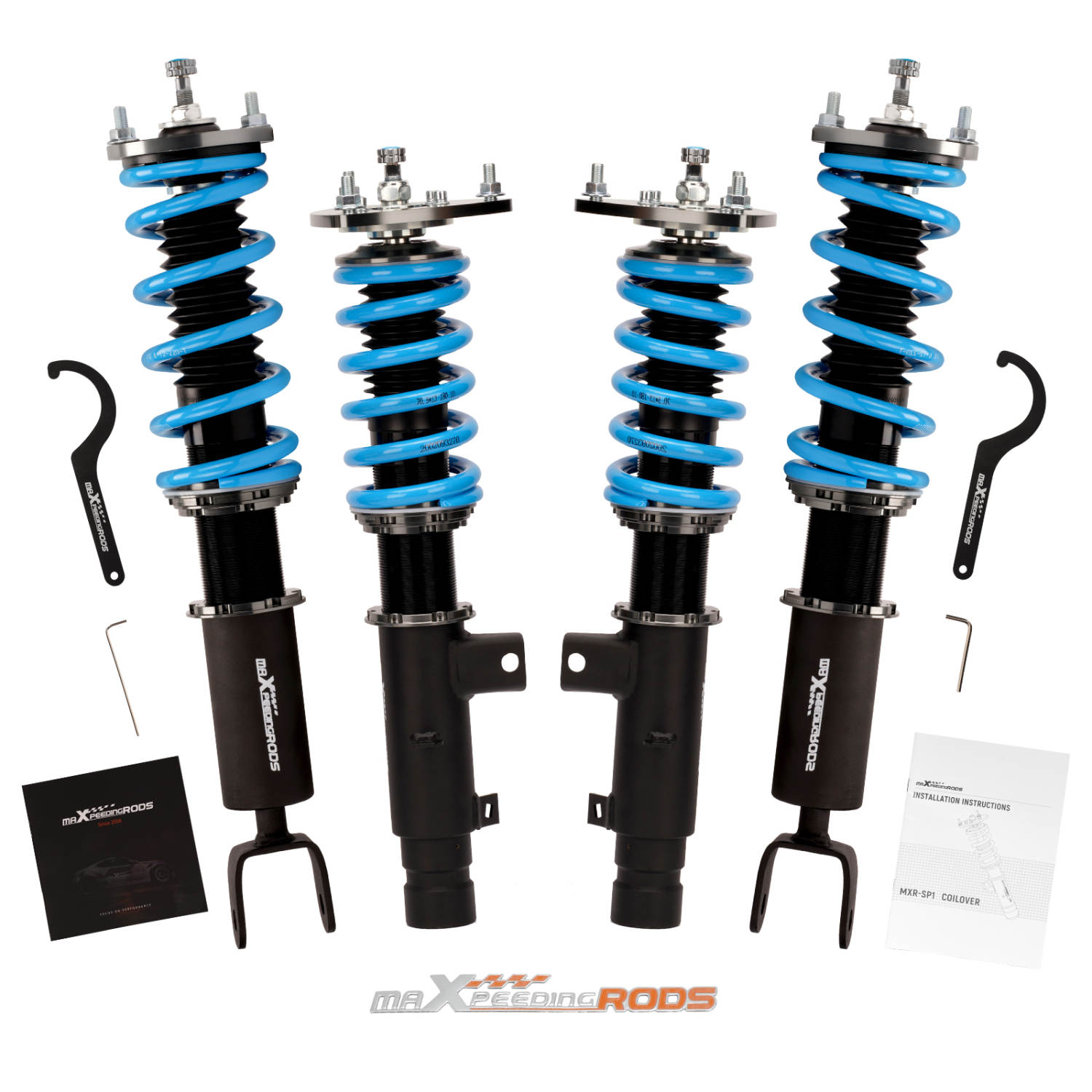 Maxpeedingrods Coilovers Suspension Kits Shock +Springs for