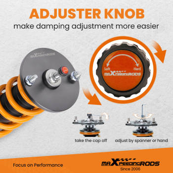 Upgrade Adjust Coilovers compatible for Honda Accord DX/EX/LX CD5 CD7 1994-1997 Shock Strut Lowering Kit