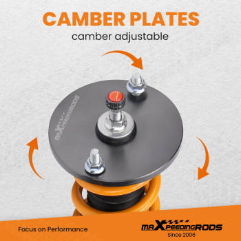 Upgrade Adjust Coilovers compatible for Honda Accord DX/EX/LX CD5 CD7 1994-1997 Shock Strut Lowering Kit