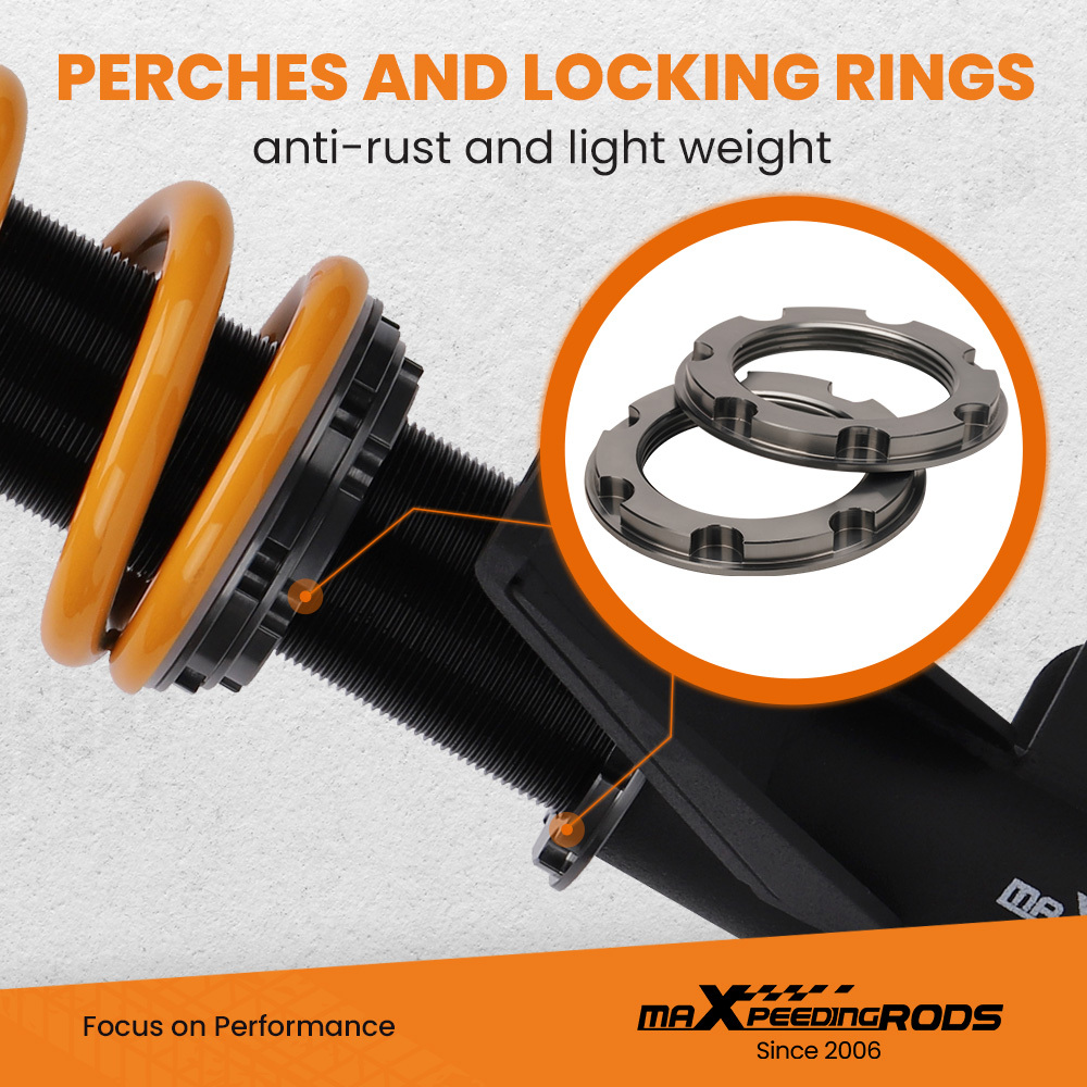 Coilovers Shock Strut Kit compatible para Honda Civic EM EM2 2001-05 Amortiguador Suspensión