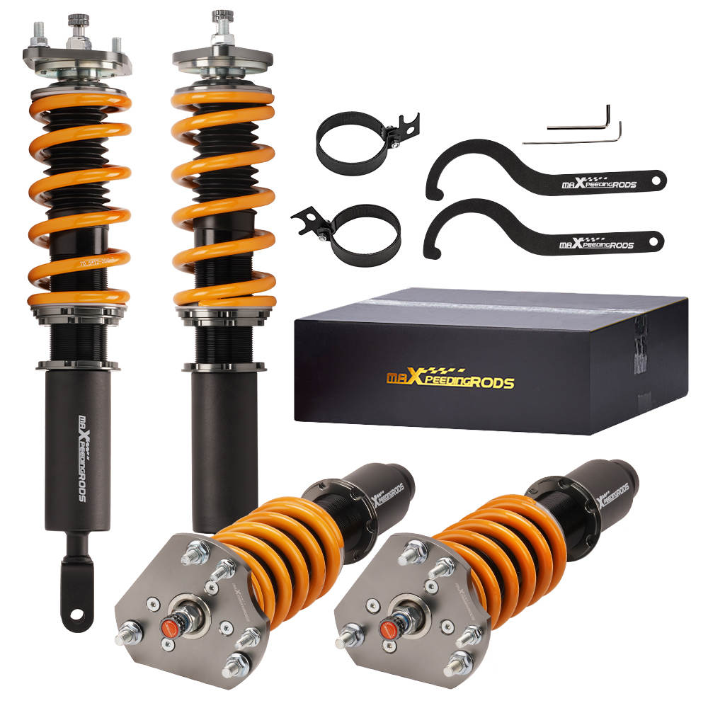 Update Reglable Damper Coilovers compatible pour Honda Prelude BB1 BB2 BB6 BB8 Amortisseurs