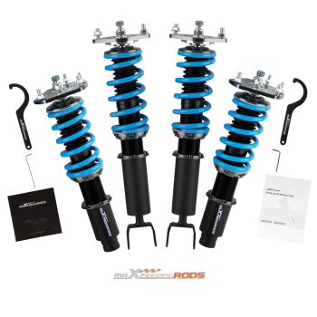 Racing Adjust Damper Shock Coilover Suspension compatibile per Honda Prelude BB1/BB2 1992-96 Lowering Kit