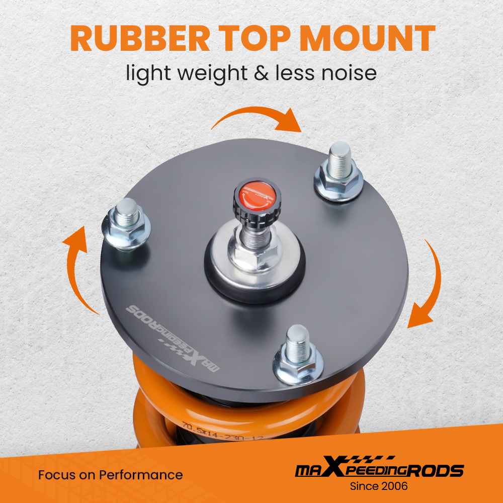 Adjustable Coilover Kit Shock Absorber compatibile per Lexus GS350 IS250 / IS350 06-13 RWD Lowering Kit