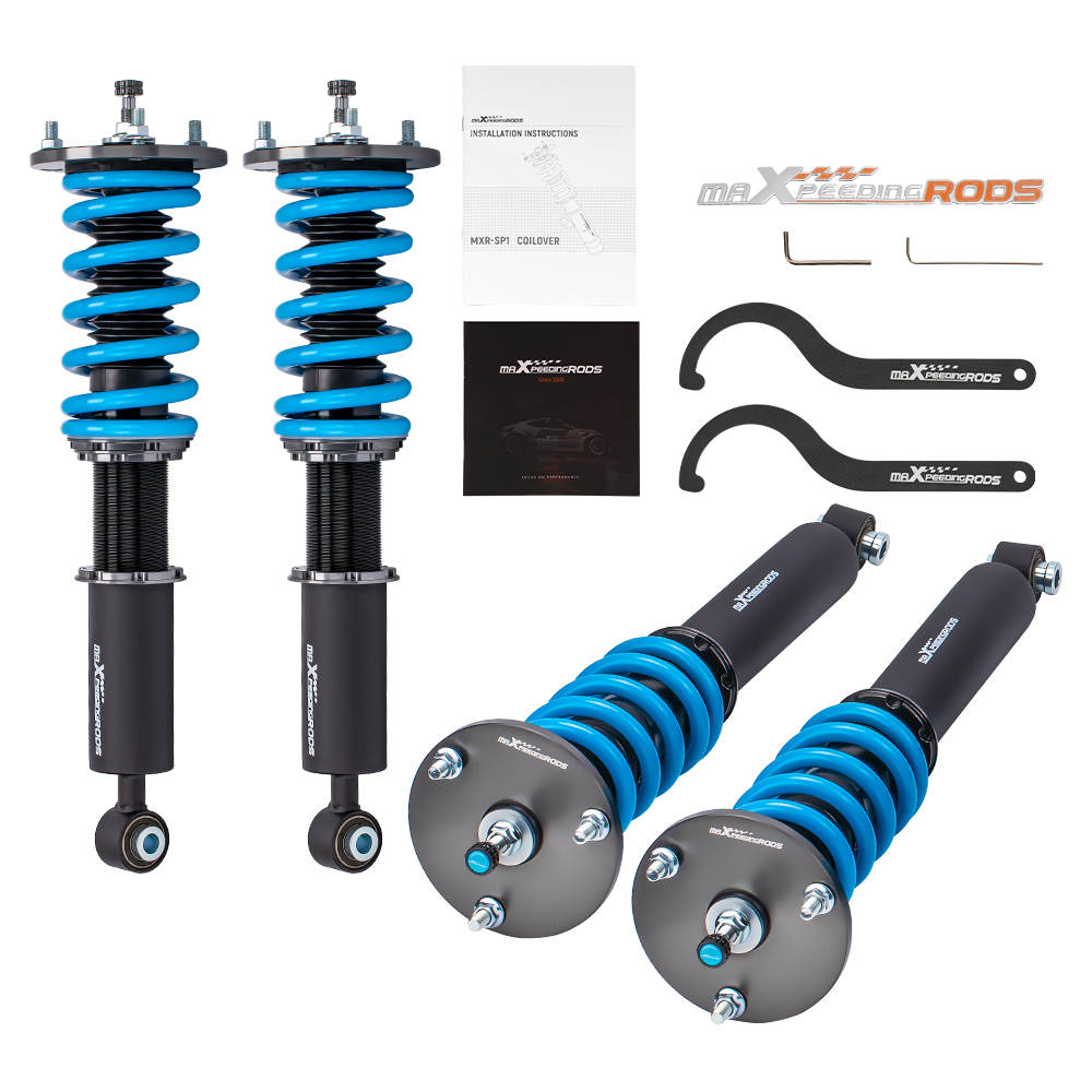 Height and Damper Adjustable Coilovers Compatible for Lexus LS400 XF10 1990-1994 T6 Advanced Series Coilover 