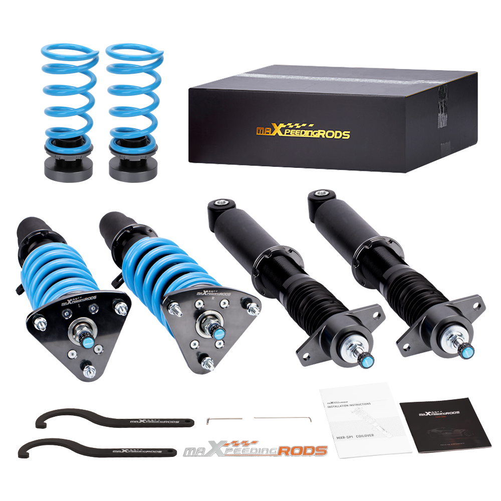 MaXpeedingrods Coilovers compatible for Mazda 3 2004-2013 Adjustable Height Shock Struts Lowering Kit
