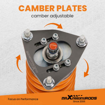 Damper Adjustable Coilover Kit compatible for Mitsubishi LancerRaliant (CY2A/CZ4A) 08-16 Lowering Kit