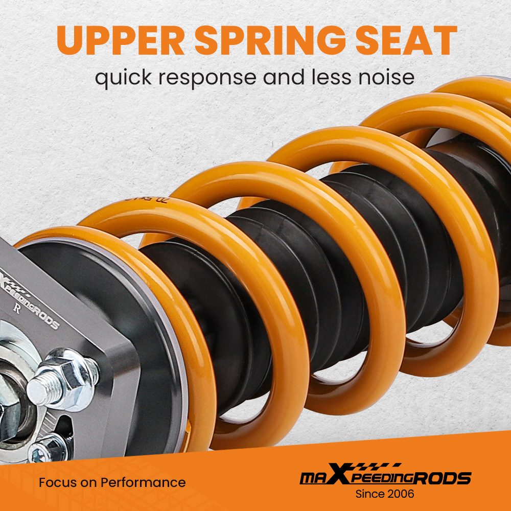 kit Ajustable Damper Coilover Suspension compatible pour Ford Mustang SN95 Amortisseurskit d'abaissement