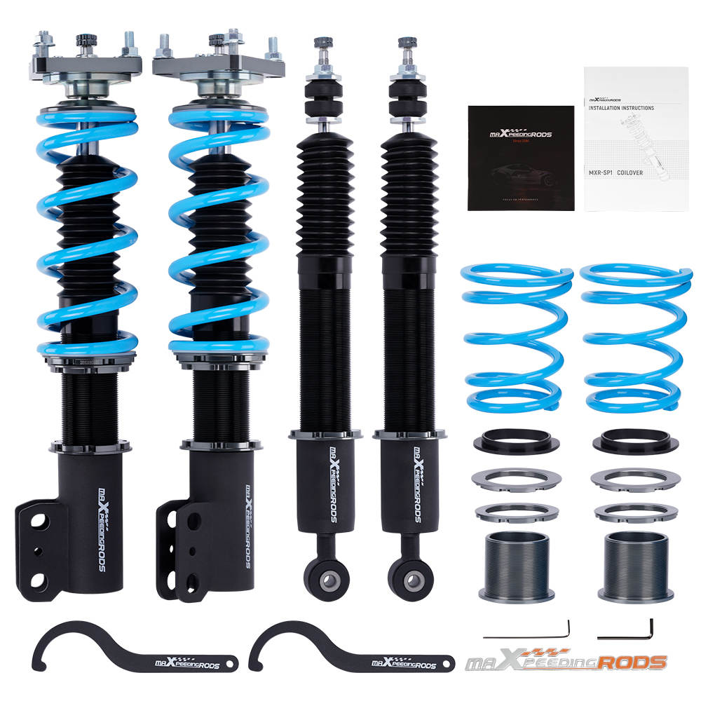 24 Ways Damping Adjustable Perfermance Coilover compatible pour Ford Mustang 4th Gen. 1994-2004 