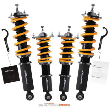 Coilover Kits Compatible For Mazda Miata MX-5 NA 1.6L,1.8L 1989-1997 Perfermance Maxpeedingrods Spring Shock Sbsorber Lowering Kit