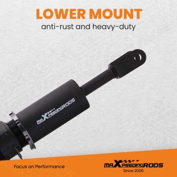 Adjustable Damper T6 Advanced Series Coilovers Suspension compatible for Nissan 350Z Z33 Coupe Roadster 03-08 Lowering Kit