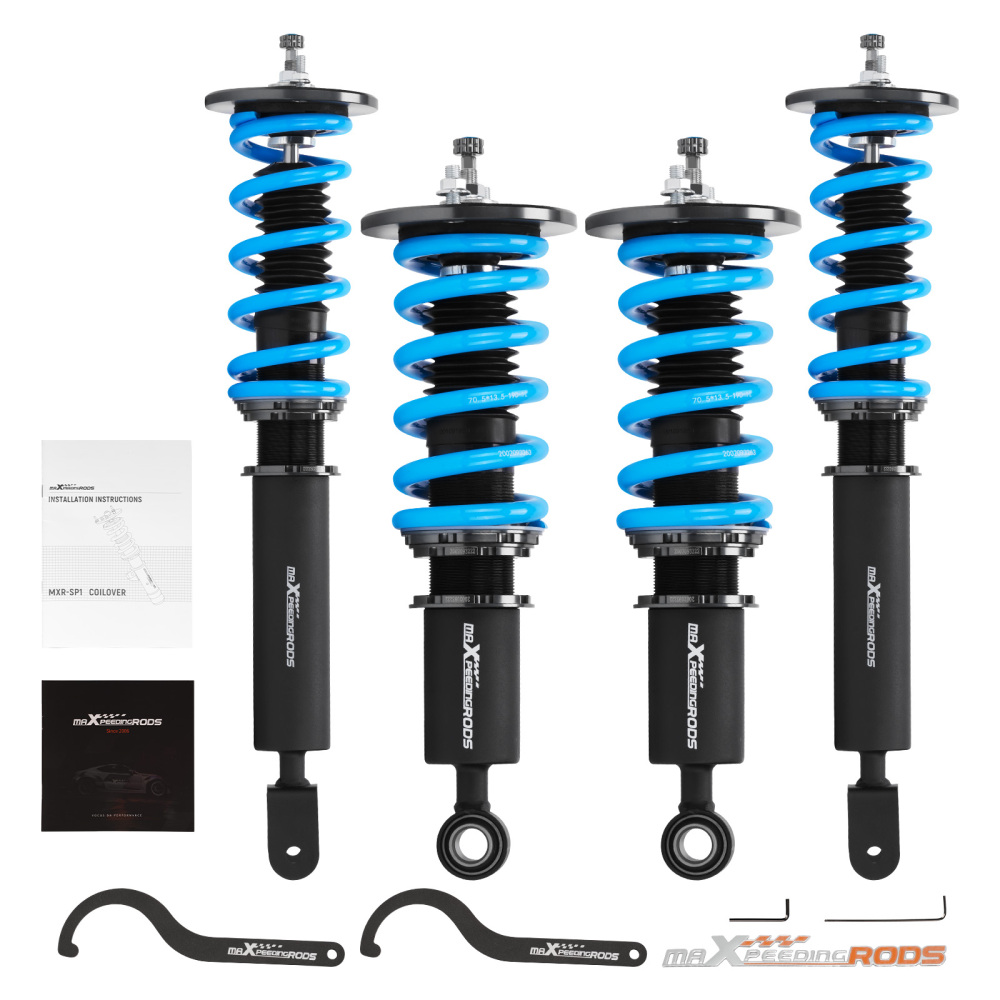 24 ways dampering adjustable Coilover compatible for Nissan Skyline R34 BNR34 GTR ENR34 GTT Lowering Kit